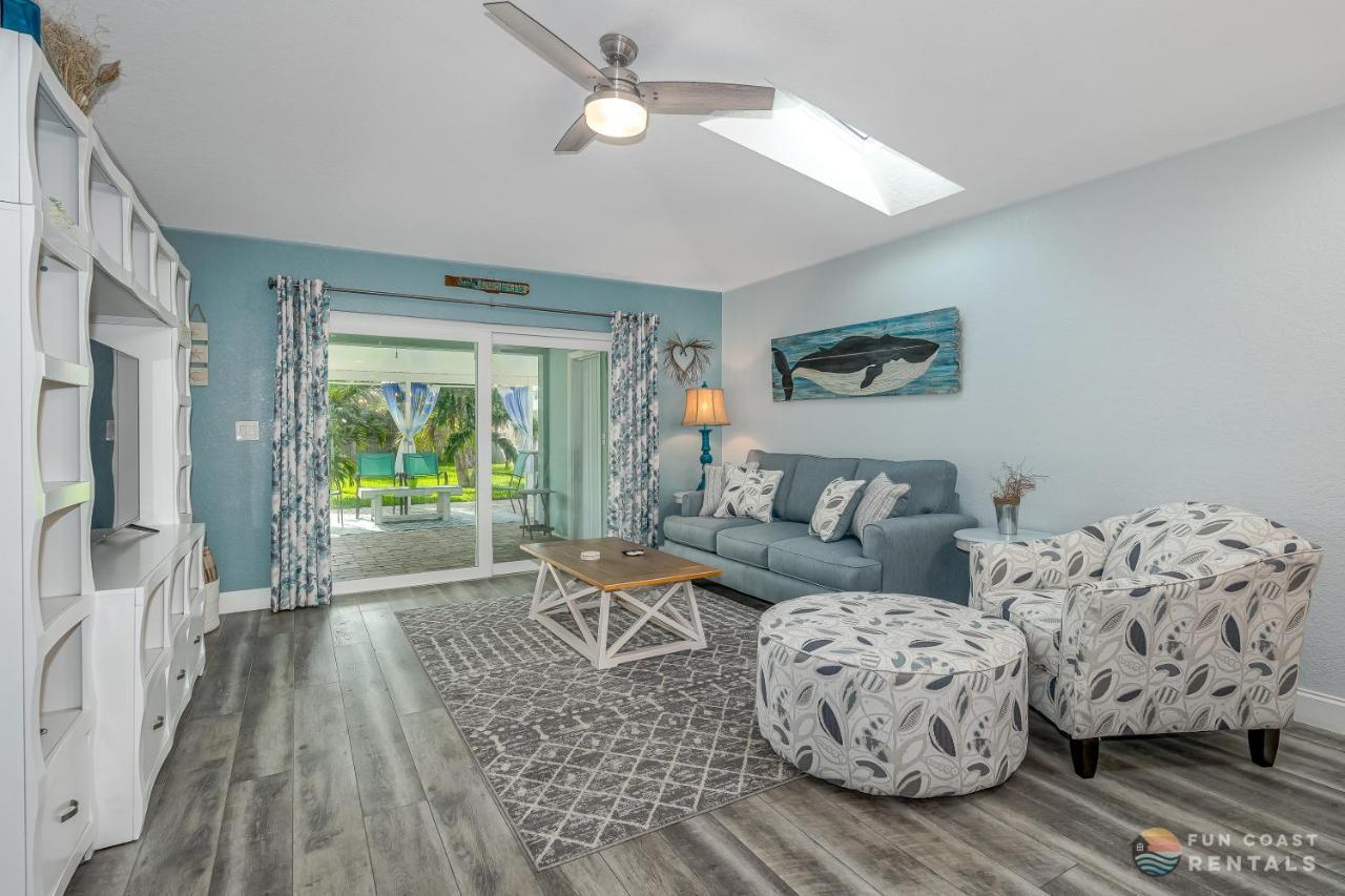 Dog Friendly Home Wprivate Fenced Yard, Garage & Fire Pit Steps To The Beach! New Smyrna Beach Exterior foto