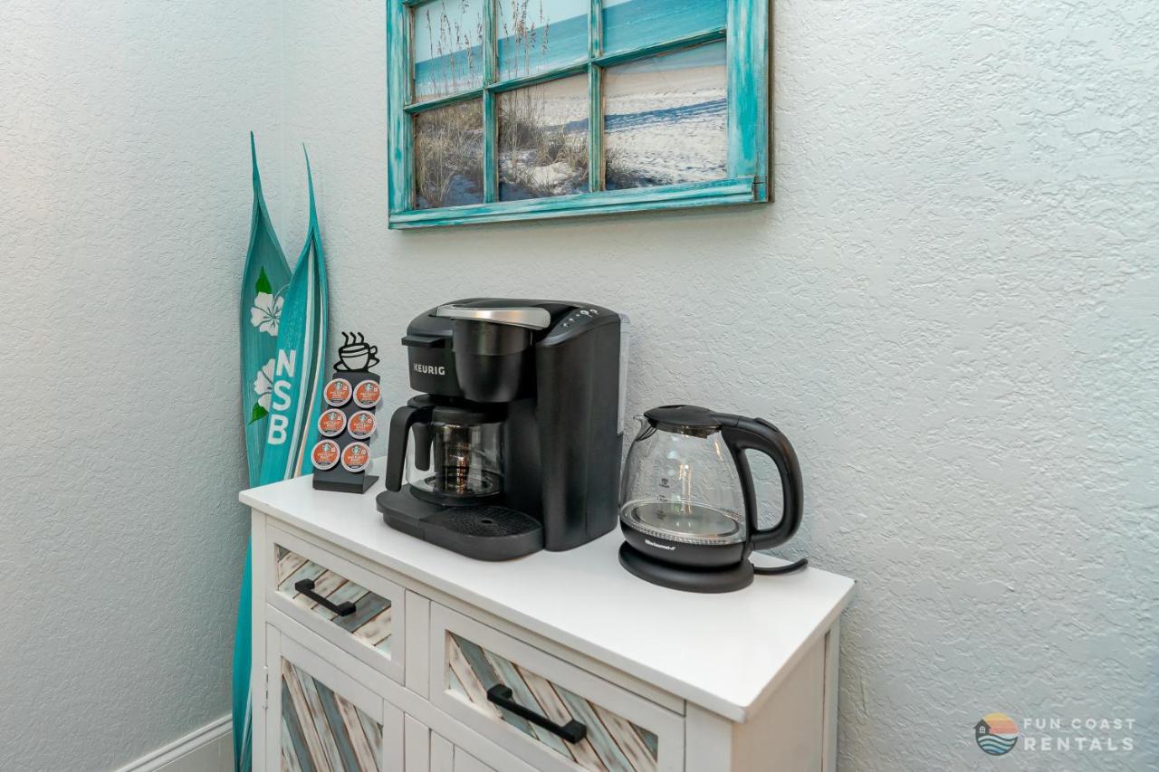 Dog Friendly Home Wprivate Fenced Yard, Garage & Fire Pit Steps To The Beach! New Smyrna Beach Exterior foto