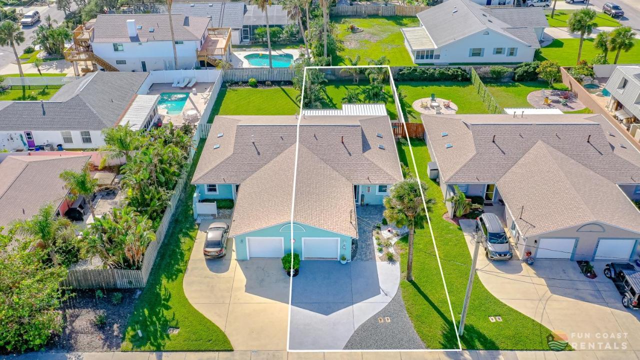 Dog Friendly Home Wprivate Fenced Yard, Garage & Fire Pit Steps To The Beach! New Smyrna Beach Exterior foto