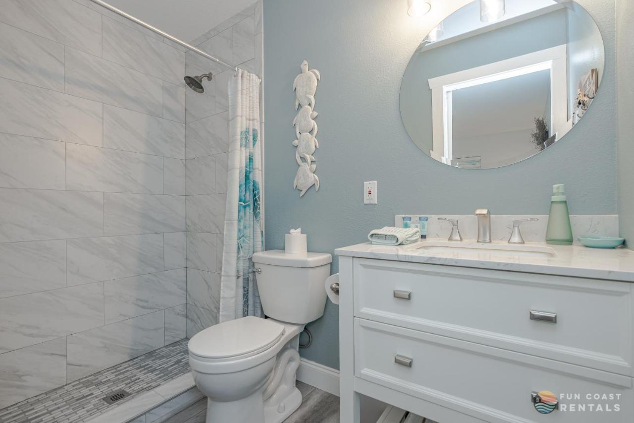 Dog Friendly Home Wprivate Fenced Yard, Garage & Fire Pit Steps To The Beach! New Smyrna Beach Exterior foto